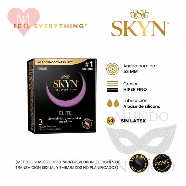 Preservativos Skyn Elite